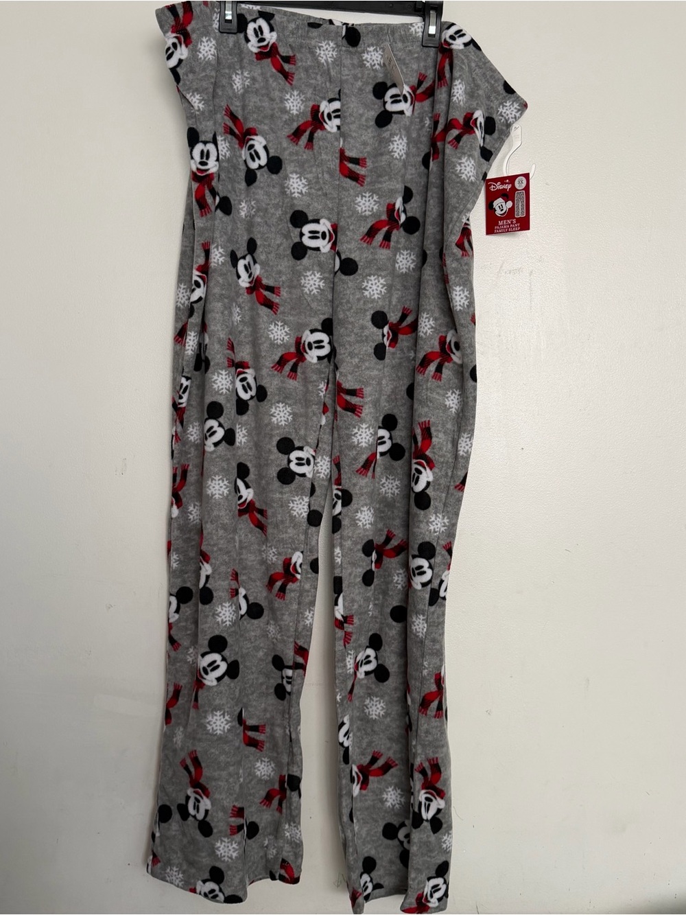 Disney Men’s Holidays Mickey Mouse Fleece Pajama Pants Size 3XBT